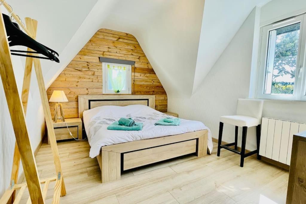 Ti Glas - La Maison Bleue Lanveoc Екстер'єр фото