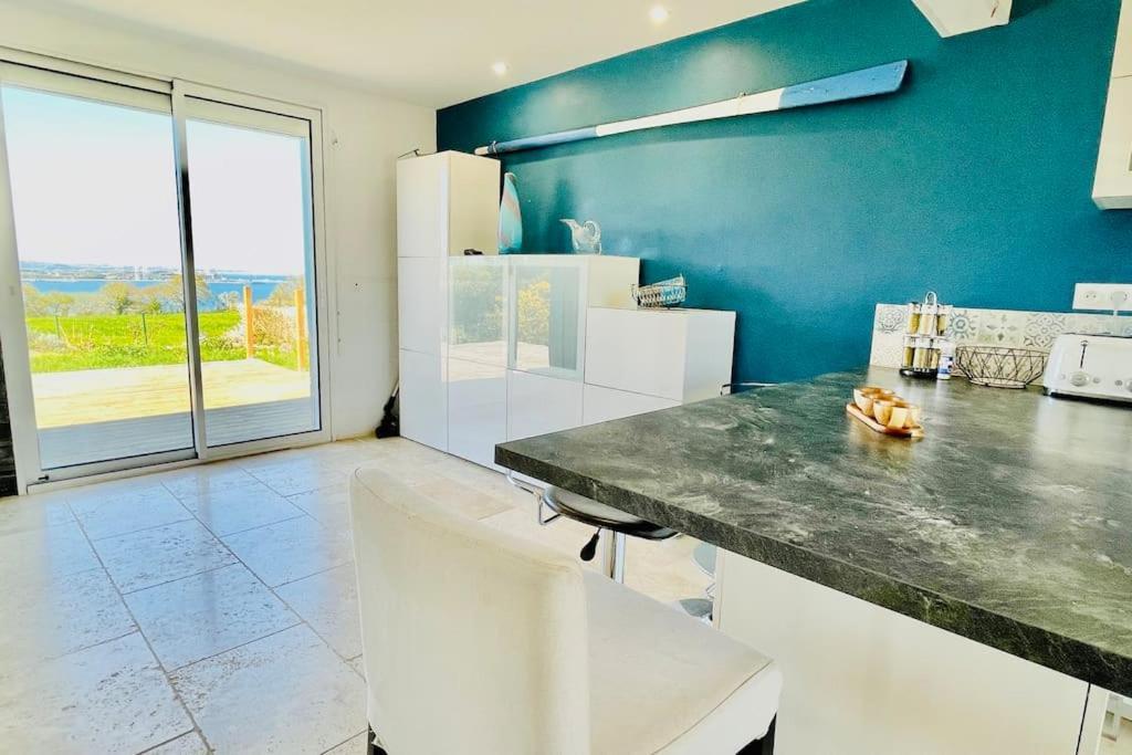 Ti Glas - La Maison Bleue Lanveoc Екстер'єр фото